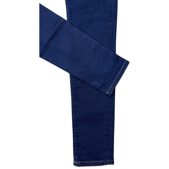 Spanx By Sara Blakely Women’s Dark Rinse Blue Denim The Slim-X Skinny Jeans EUC - Picture 3 of 9